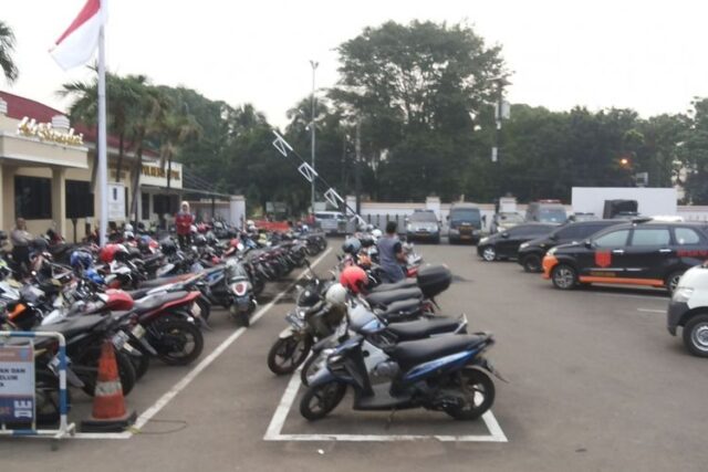 penitipan kendaraan di polsek