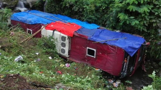 Kecelakaan Bus di Tegal