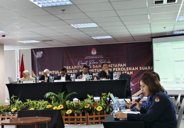 Rapat Pleno KPU Tangsel