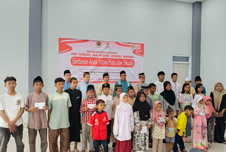 Pwi dan Baznas Tangsel