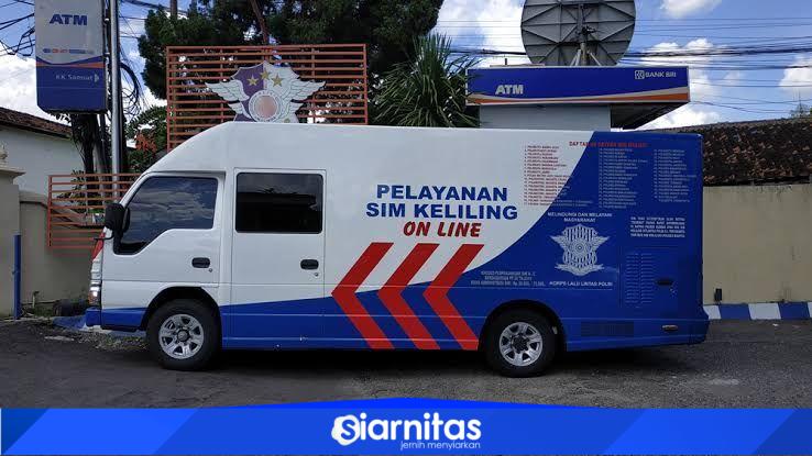 Jadwal SIM keliling tangsel