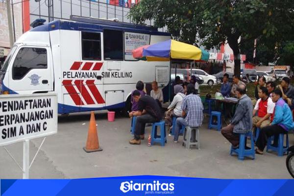 Pelayanan SIM Keliling Tangsel