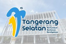 Logo HUT Tangsel ke-17