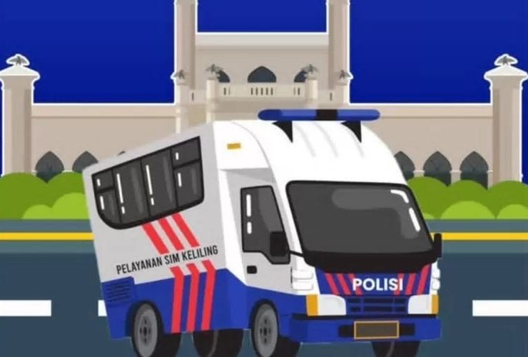 SIM Keliling Tangsel 1 Desember