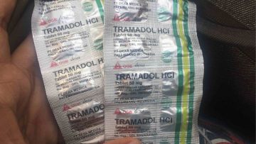 Ilustrasi obat keras jenis Tramadol yang disita polisi dalam pengungkapan kasus peredaran obat ilegal di Tangerang
