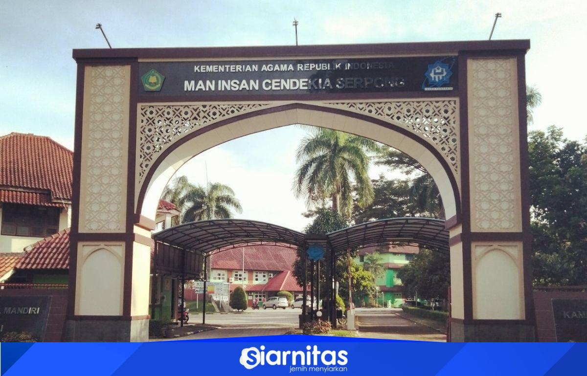 Gedung utama MAN IC Serpong Banten, sekolah unggul dengan fasilitas asrama