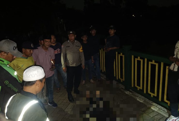 Tandon Ciater di Tangerang Selatan, lokasi wanita ditemukan tenggelam