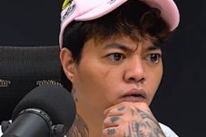 Reza Arap saat menghadiri acara publik sebelum menjalani pemeriksaan polisi terkait kasus kematian selebgram Lula Lahfah