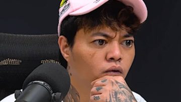 Reza Arap saat menghadiri acara publik sebelum menjalani pemeriksaan polisi terkait kasus kematian selebgram Lula Lahfah