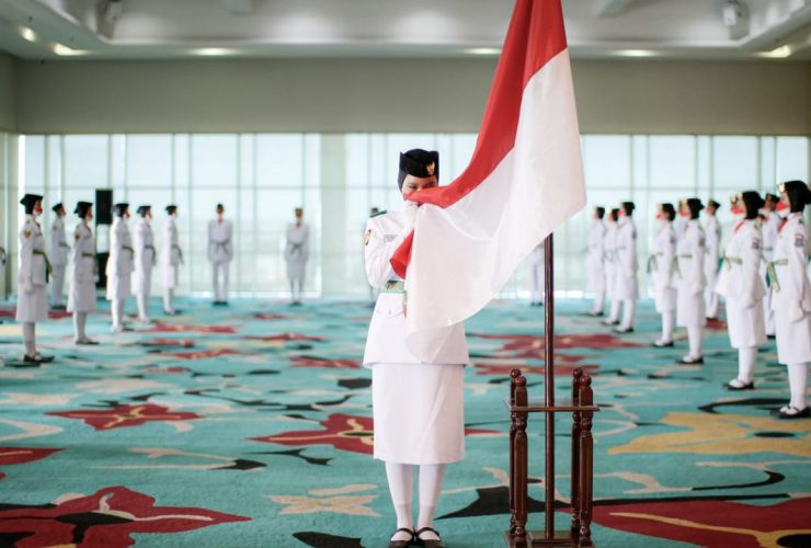Pelajar SMA mengikuti seleksi Pasukan Pengibar Bendera Pusaka (Paskibraka) Kota Tangerang Selatan 2026