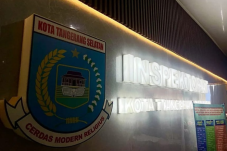 Kantor Inspektorat Kota Tangerang Selatan tempat pemeriksaan dugaan jatah Satpol PP terkait Loka Padel