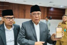 Abu vulkanik PJJ Tangsel